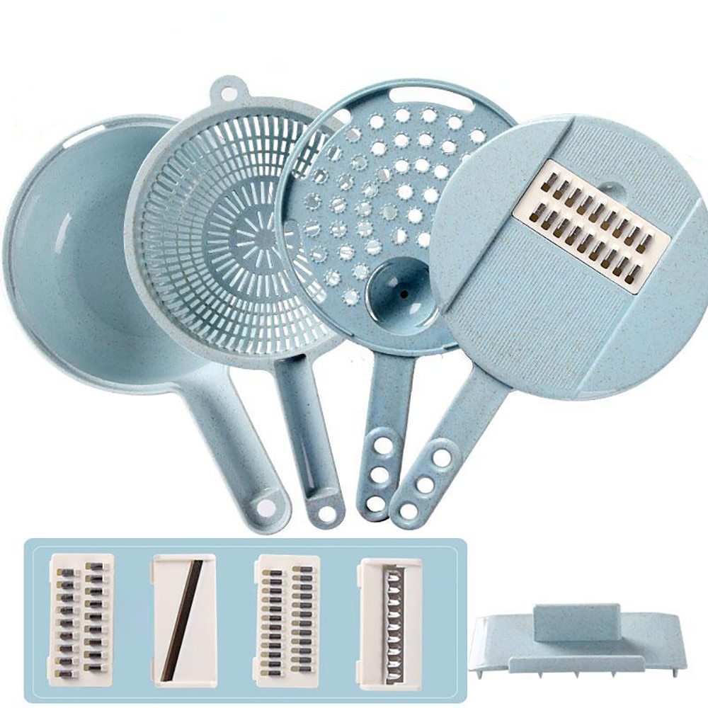 8-in-1 Mandoline Slicer & Vegetable Cutter