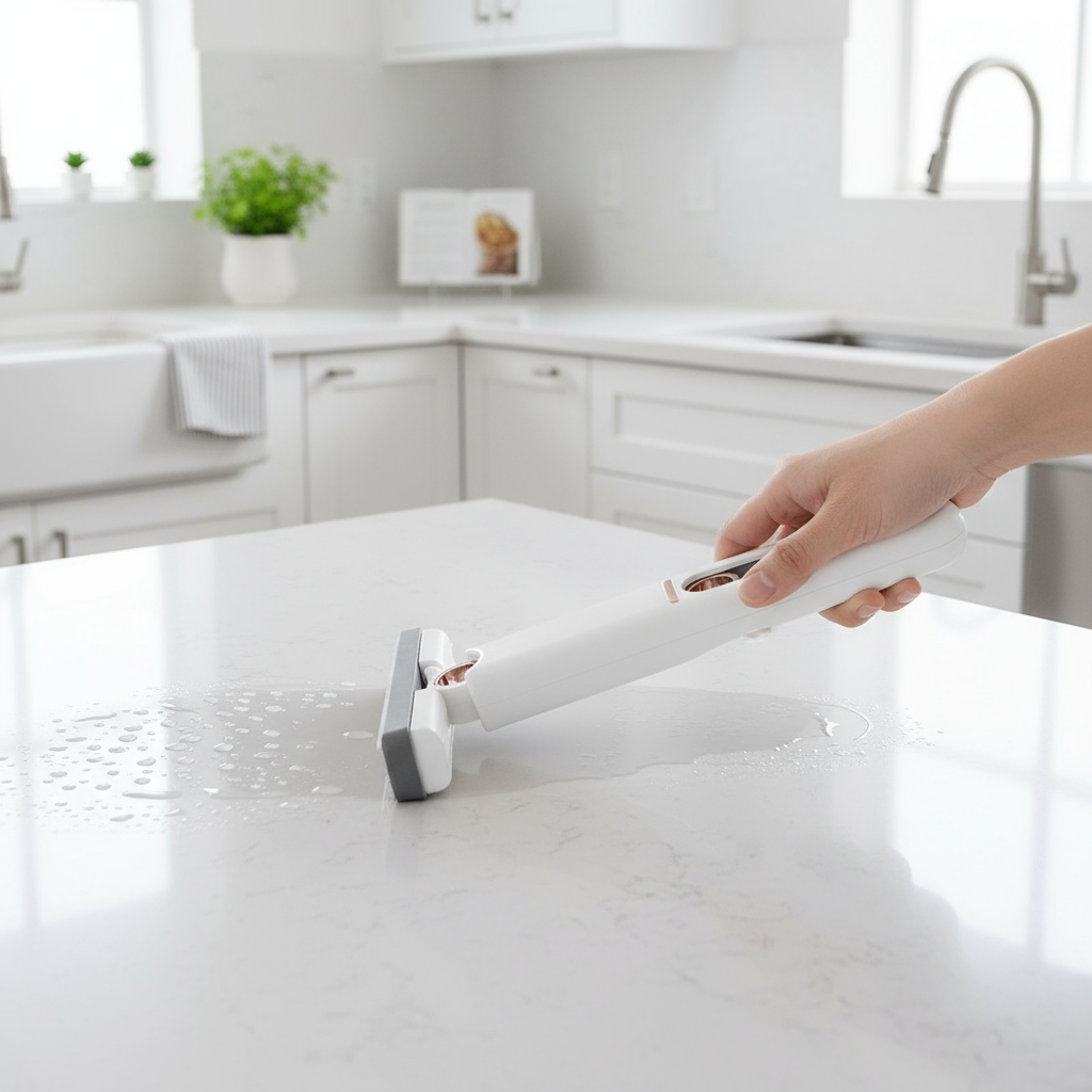 Cleaning Mop in Action